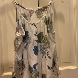 Floral tank top
